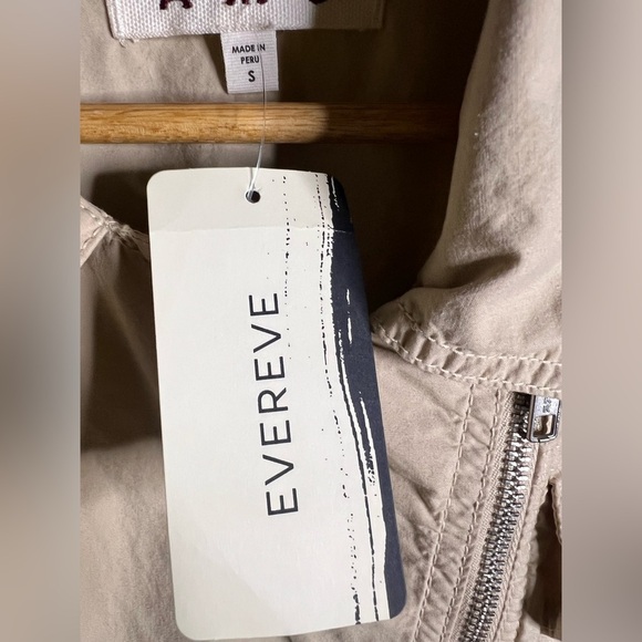 AMO DENIM BRIDLE JACKET - OATMILK Color. Size Small. NWT bomber, classic - Picture 13 of 13